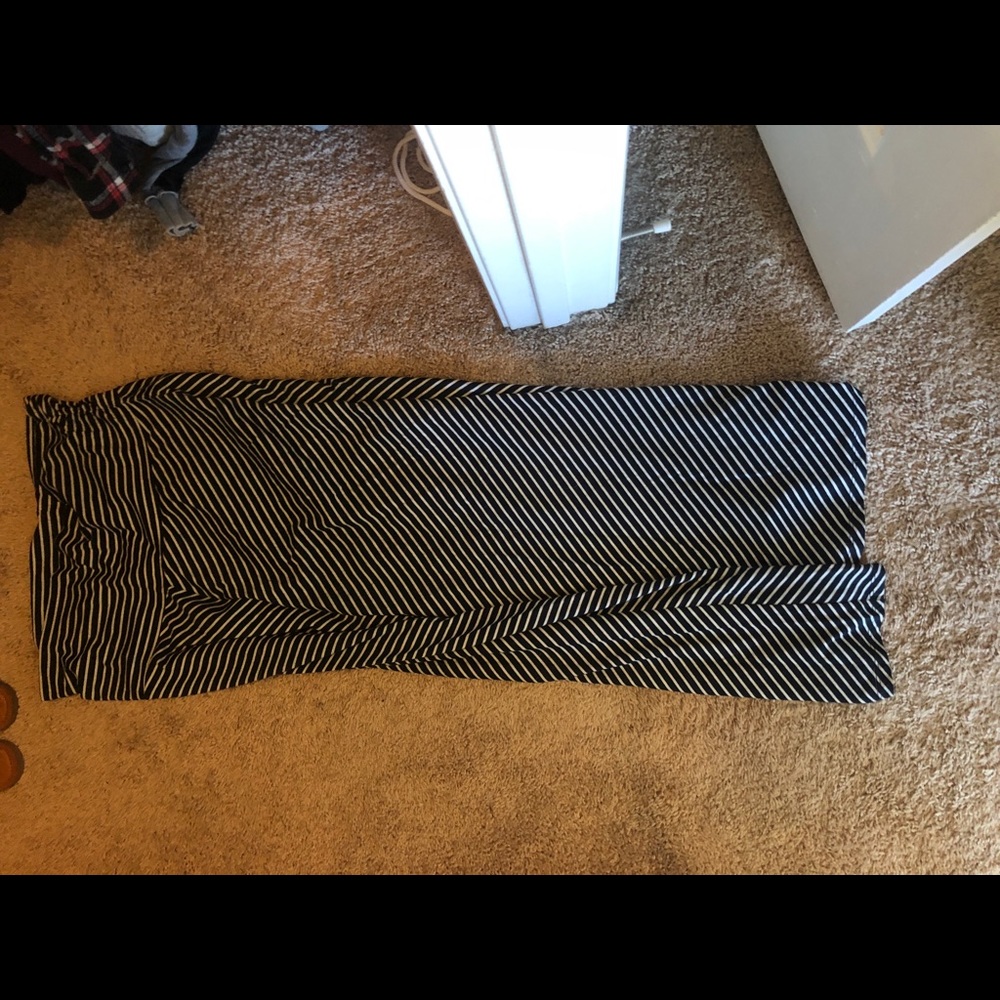 Maternity maxi skirt